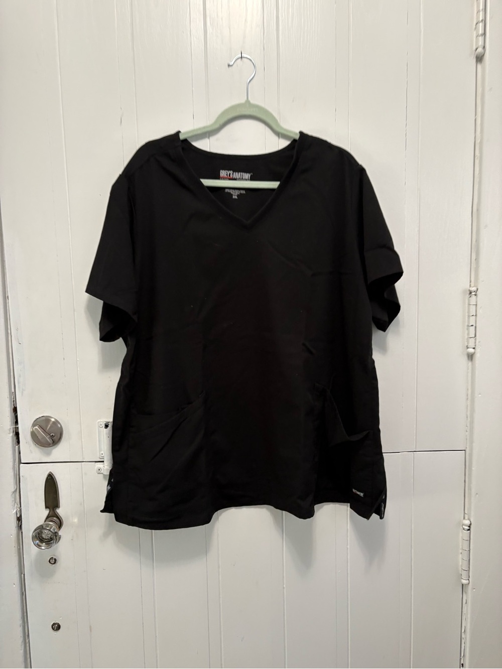 Grey's Anatomy Black Scrubs